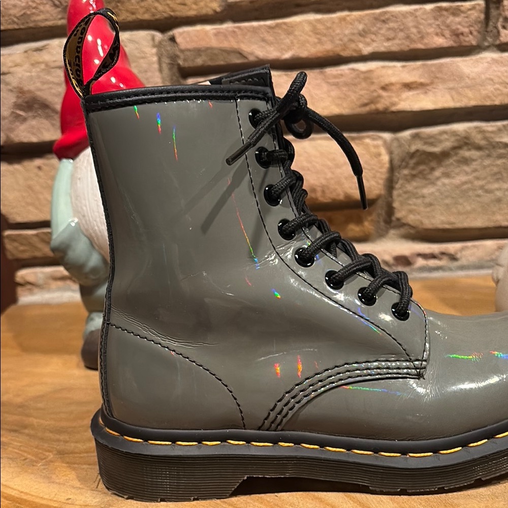 NOT FOR SALE: Dr. Martens Gray Combat Boots 🥾! - Picture 7 of 9